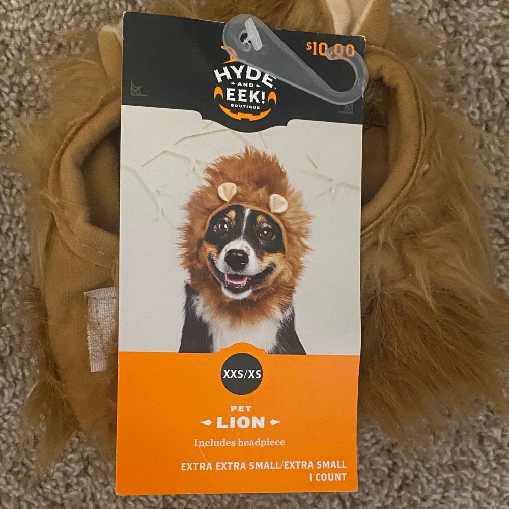 Hyde & EEK! Pet Lion Costume